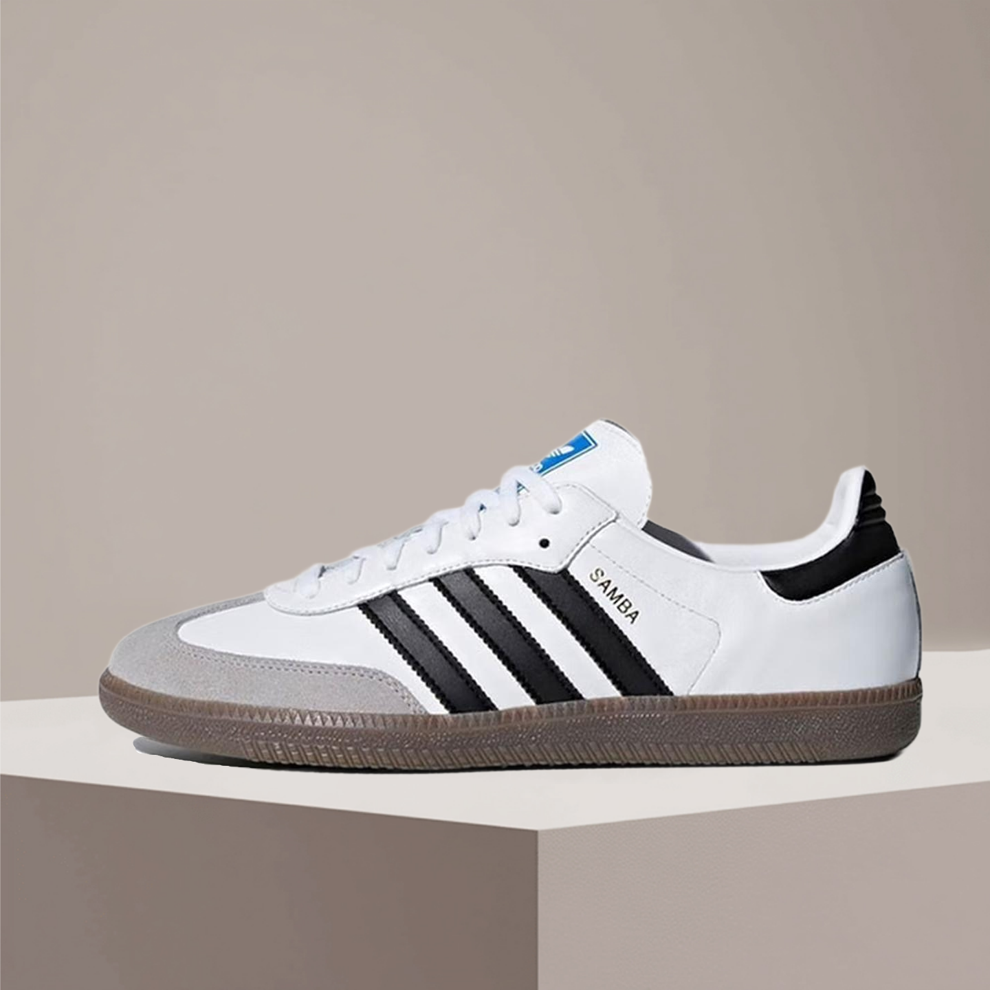 Adidas Originals Samba Clover Fashionable, Versatile, Durable, Slip-Resistant, Wear-Resistant Unisex Casual Sneakers B75806