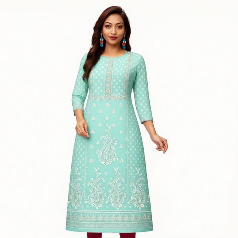 Muslim Women's Turkish Abaya Kurt Straight Tube Ethnic Slit hem Takchita Dress Abito Donna Musulmana Girls Prayer Dress