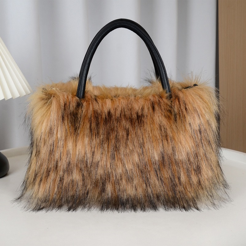 Original brand luxury bags designers handbags new in fashion fur shoulder bags for women debutante crossbody bag handtasche