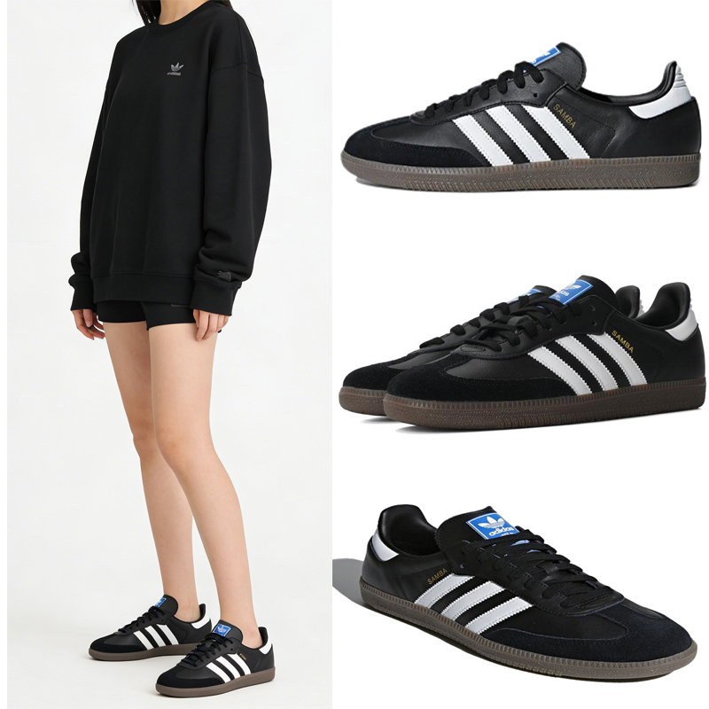 Adidas Original SAMBA OG Unisex Men Women Running Shoes Designer Sneakers Cushioned Comfort Casual Skate Wear B75807