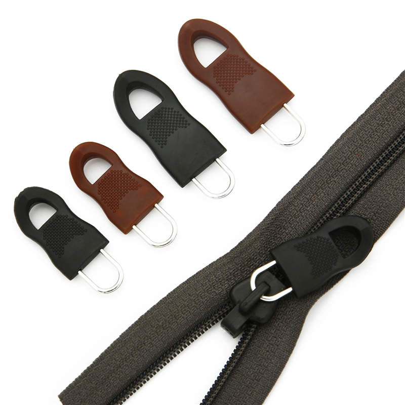 8Set Replacement Zipper Pull Puller End Fit Rope Tag Clothing Zip Fixer Broken Buckle Zip Cord Tab Bag Suitcase Tent Backpack