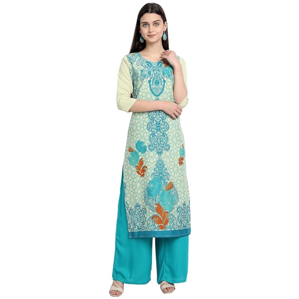 Muslim Dress Kurt Womens Fashionable Elegant National style Straight Tube Casual Slit hem Elephant Pattern Abito Donna Musulmana