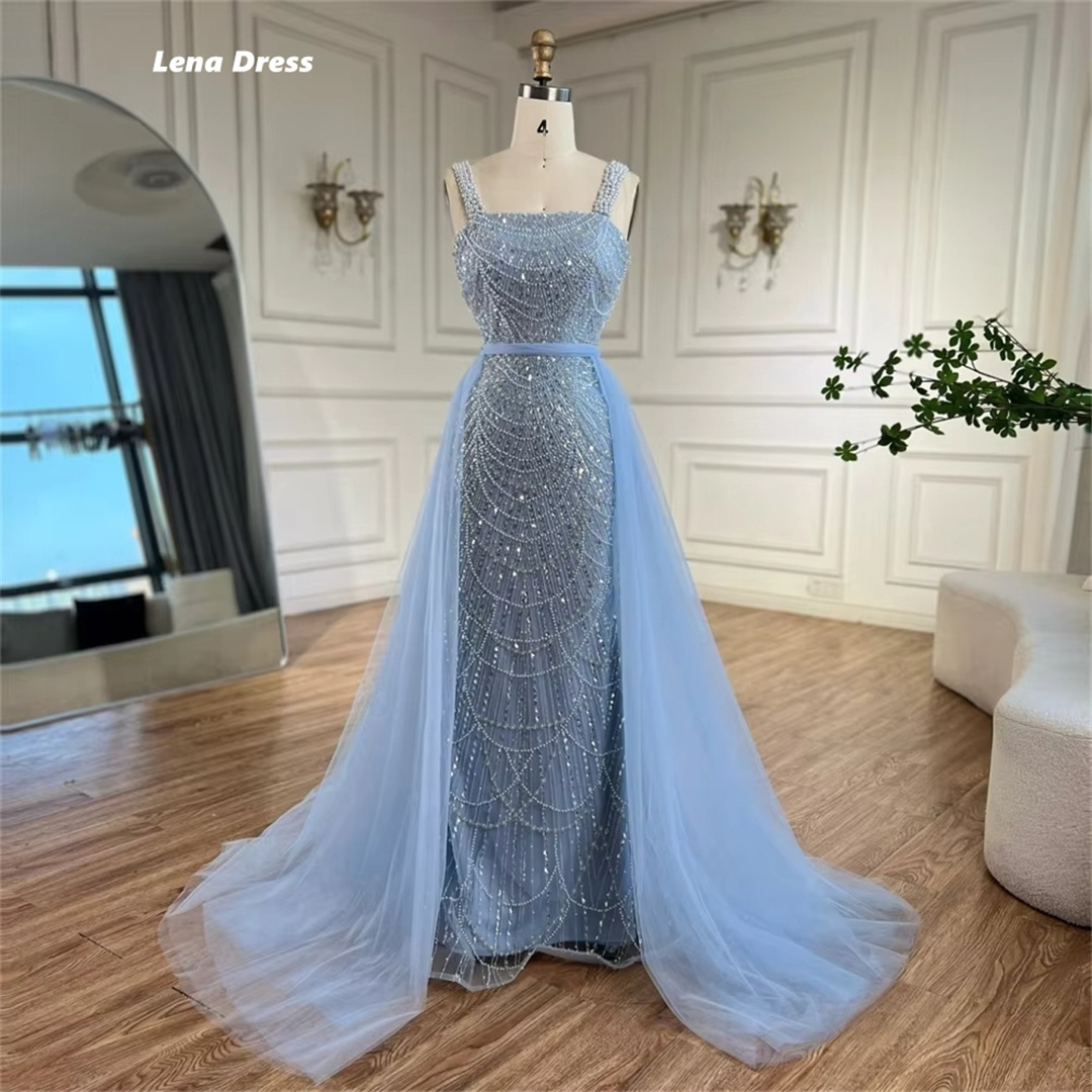 Custom Made Luxurious Women's Evening Dresses 2025 Luxury Women Evening Dress Beads Party Dresses for Special Occasions Mermaid