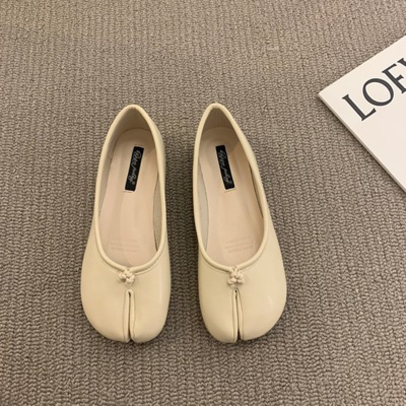 Multi Colors Women Silver Tabi Ninja Shoes Spring Flats Split Toe Trotter Ladies Barefoot Mocassines Soft Bottomed Loafers