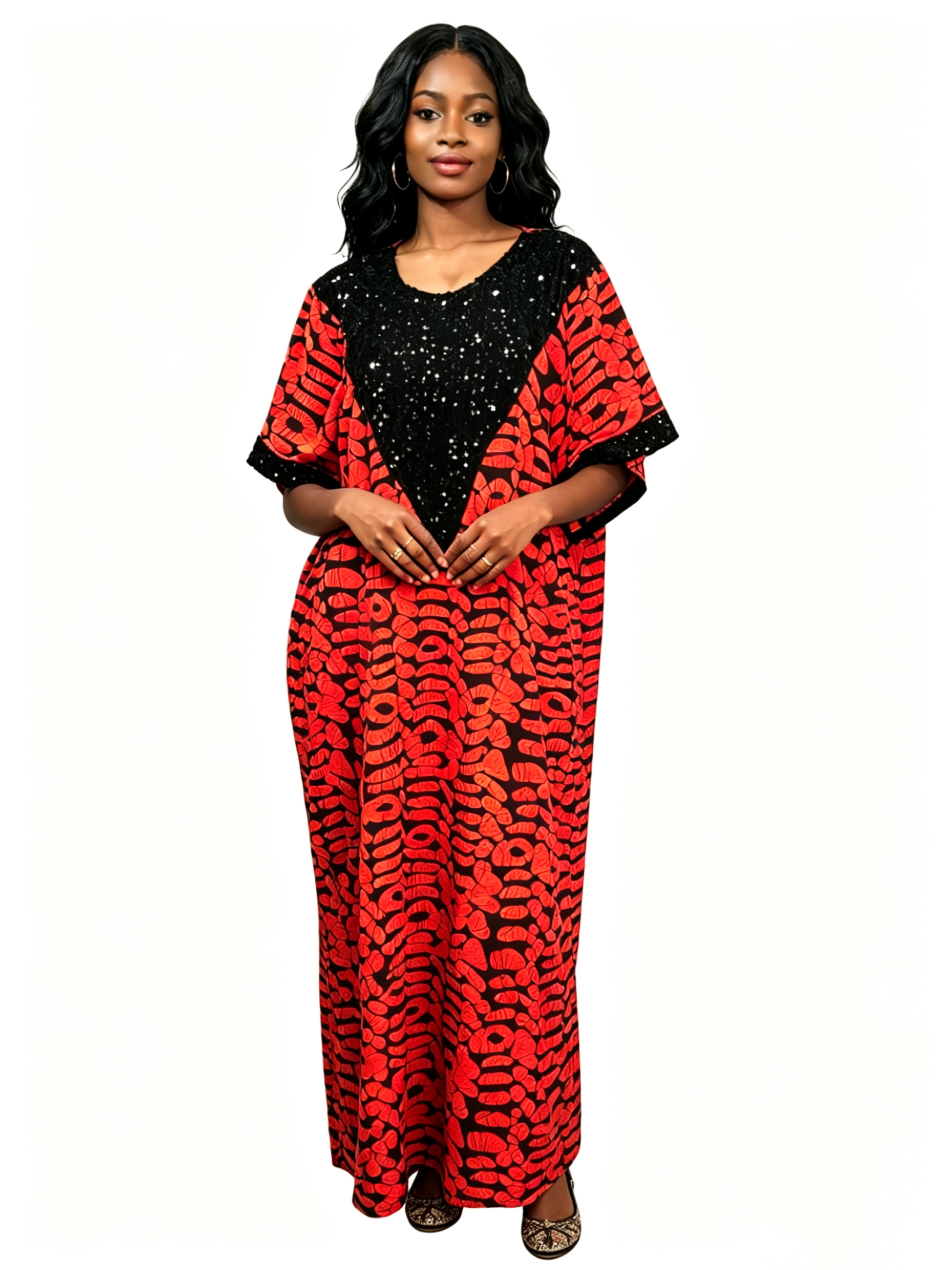 2026 African Women Clothes  Fashion New Print Loose Casual African Clothing Dashiki African Dresses for Women