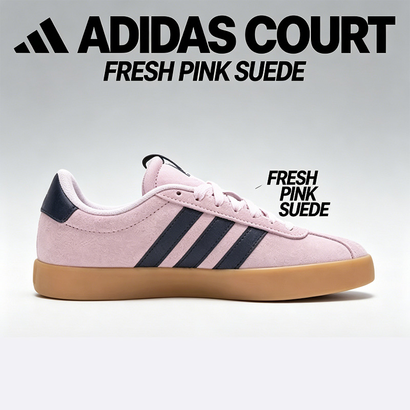Womens Low Adidas Samba  Top Skateboarding Sneakers Suede Upper Casual Platform Shoes Pink Navy Gum JP7629
