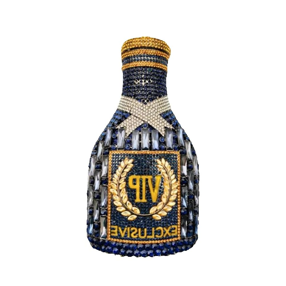 Champagne Bottle VIP Diamond Dinner Bag Diamond Clutch Handtasche Damen Bolsos De Lujo Mujer Marcas Famosas luxury designer bags